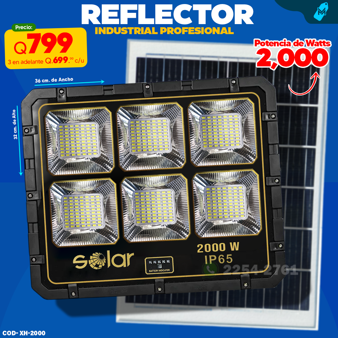 Reflecot Industrial Profecional 2000 watts