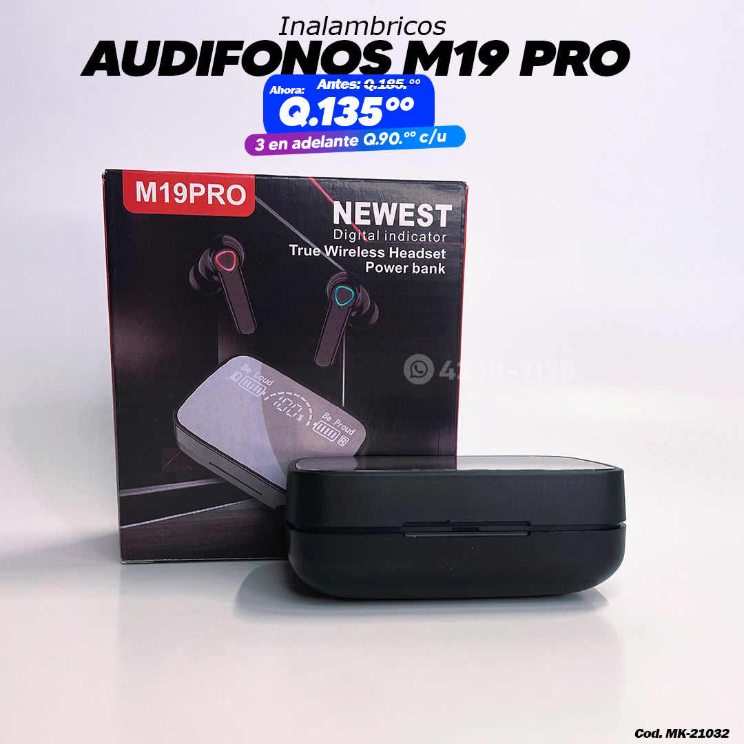 Audifonos M19 pro