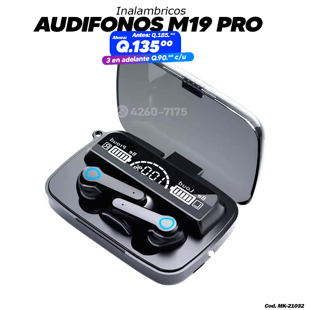 Audifonos M19 pro