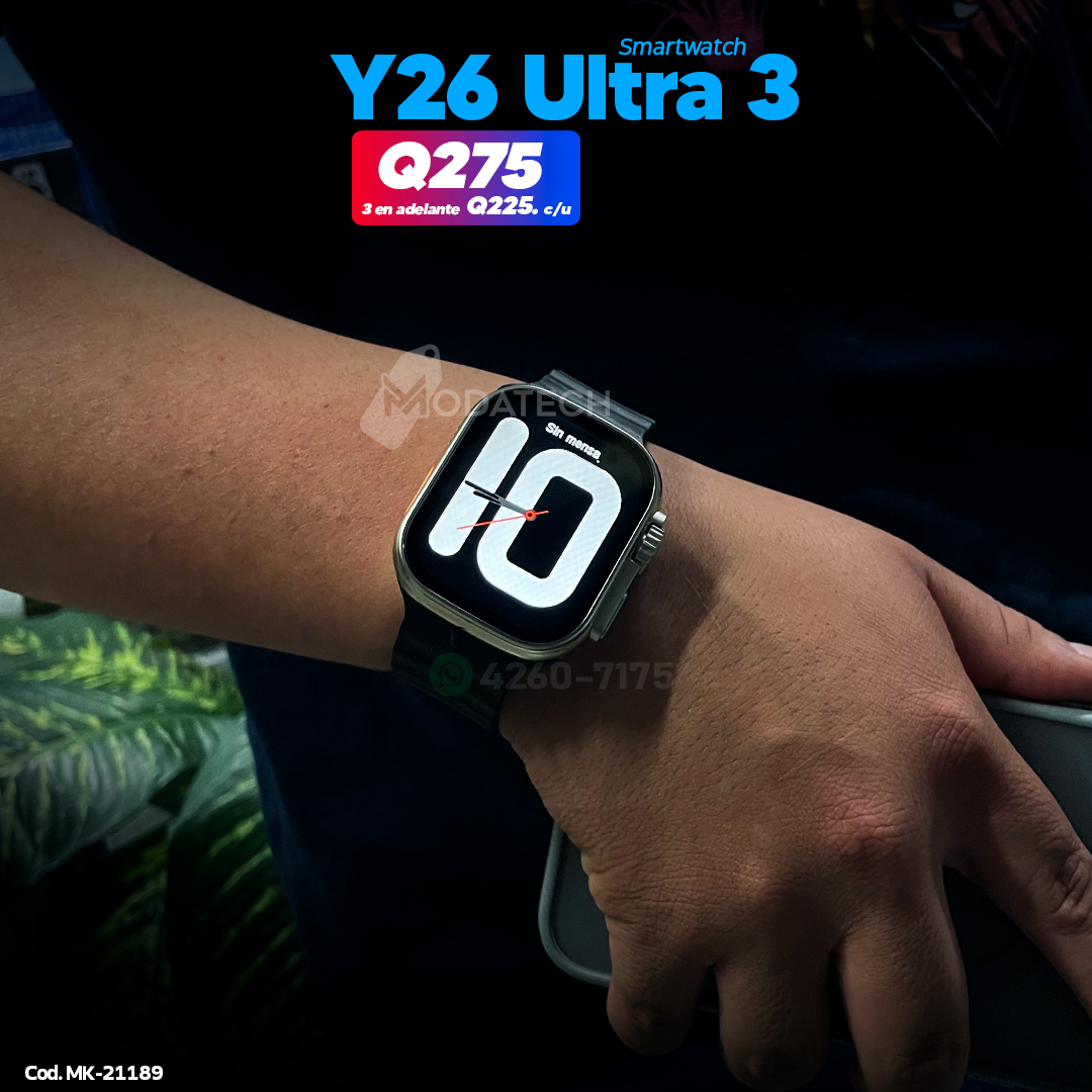 Smartwatch Y26 Ultra 3