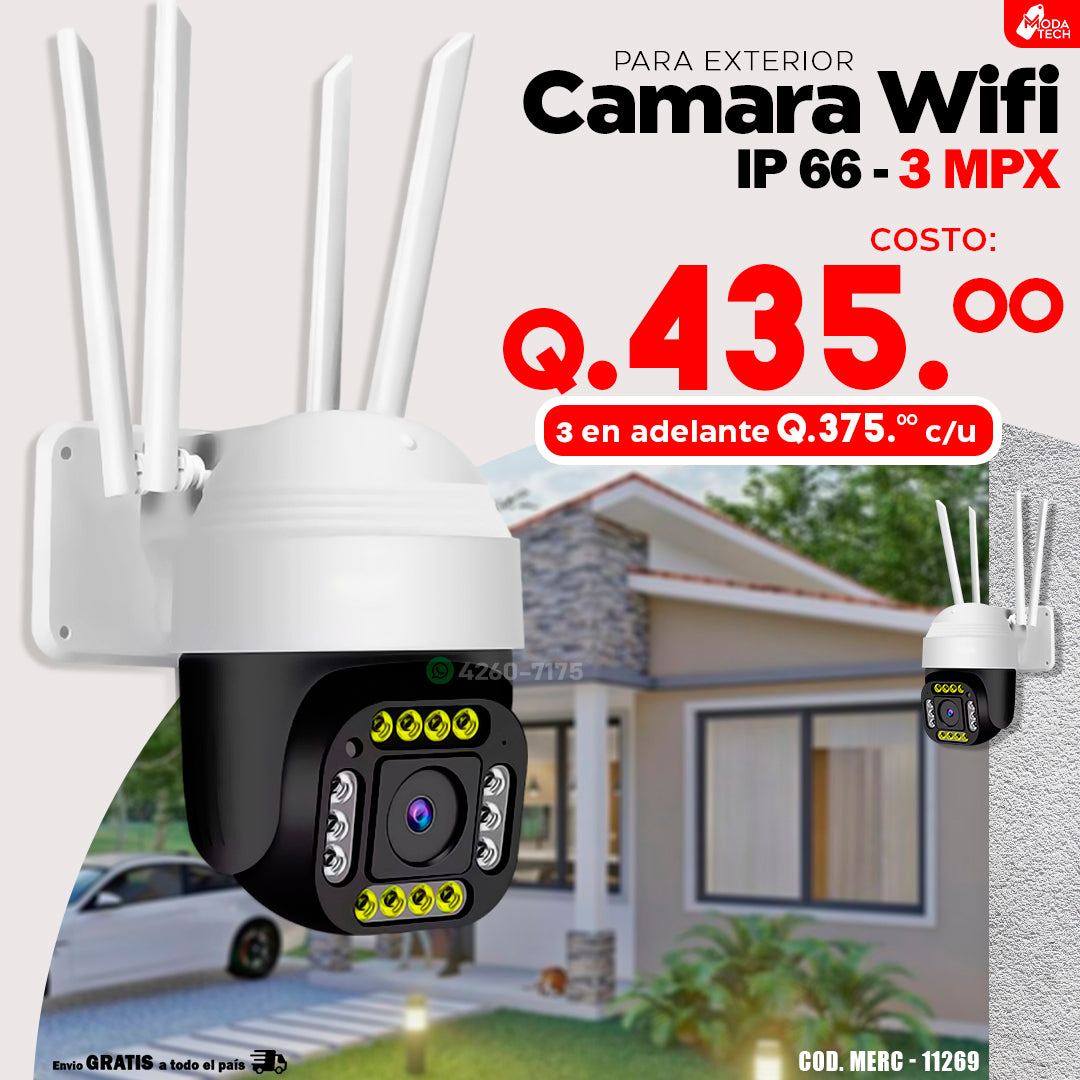 Camara wifi 3mpx