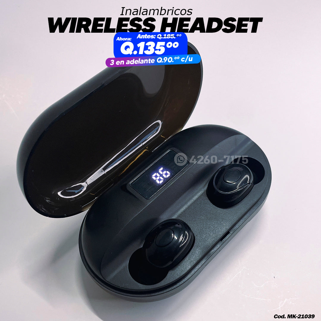 Audifonos Wireless Headset