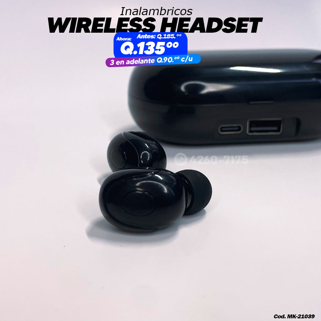 Audifonos Wireless Headset