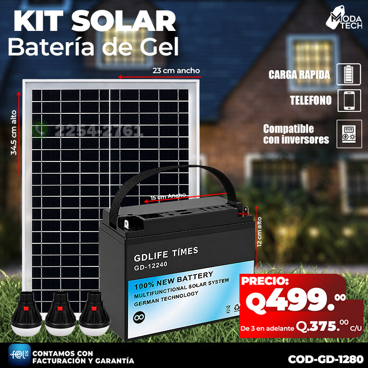 Bateria de Gel 🔋