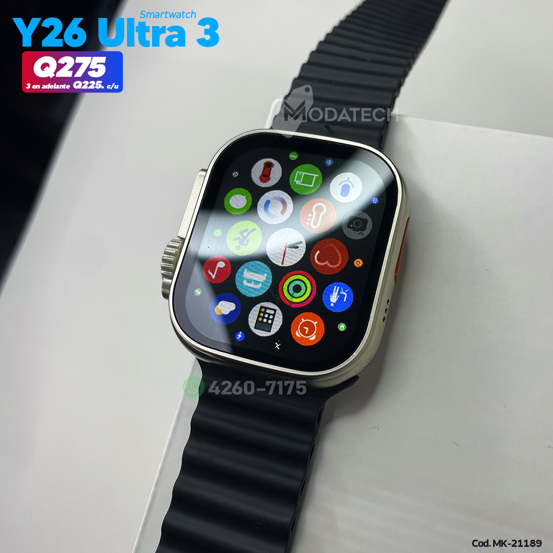 Smartwatch Y26 Ultra 3