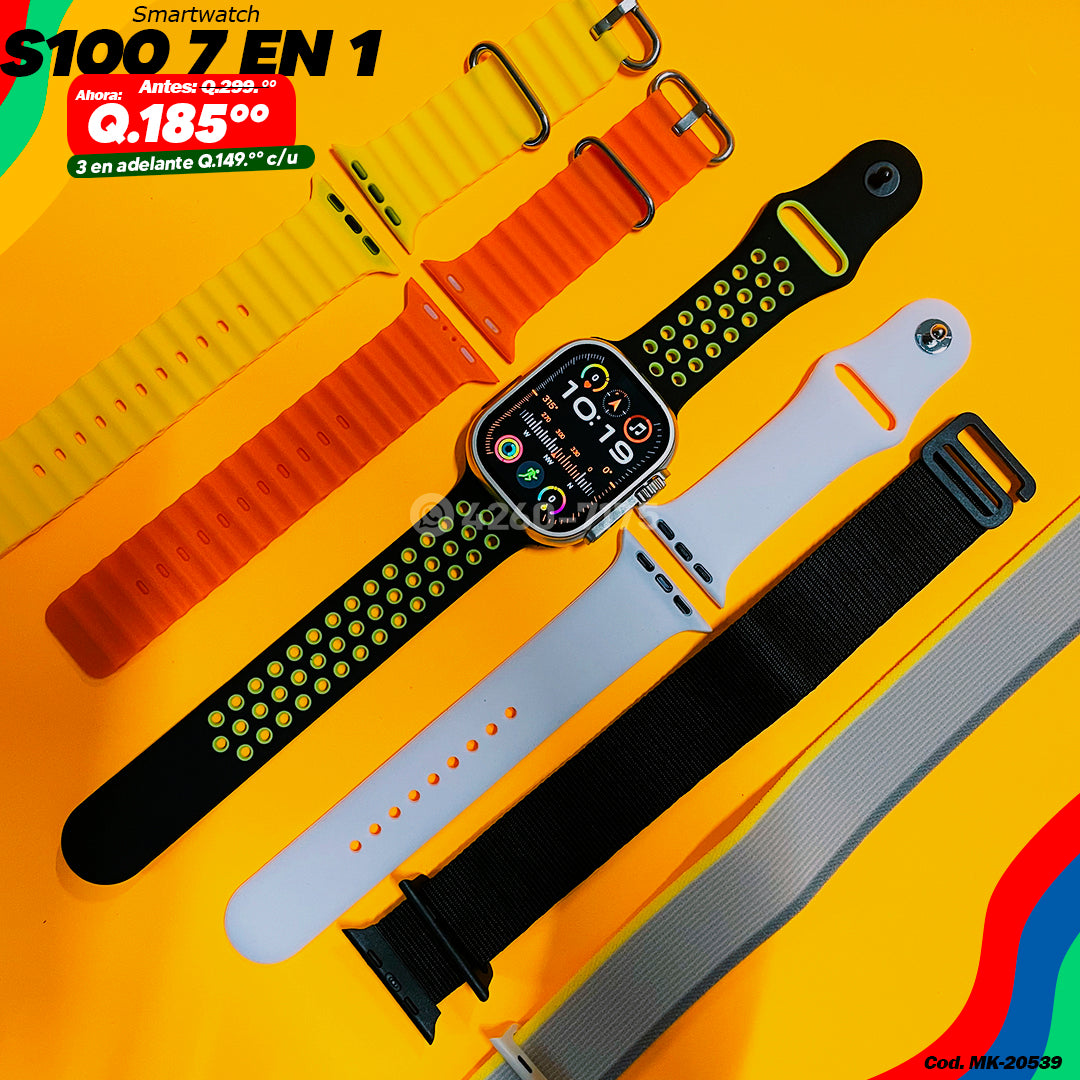 Smartwatch S100 7 en 1 😏