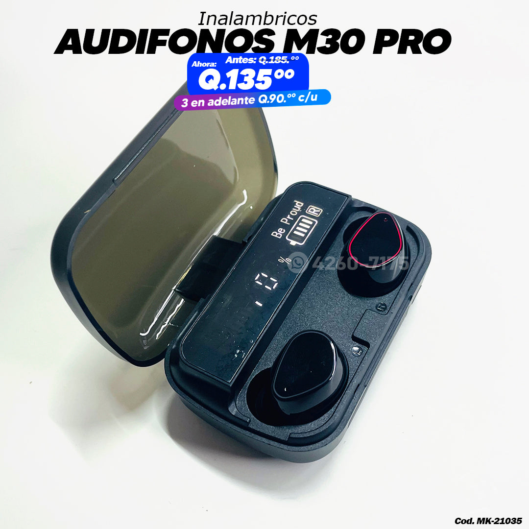 Audifonos M30 Pro