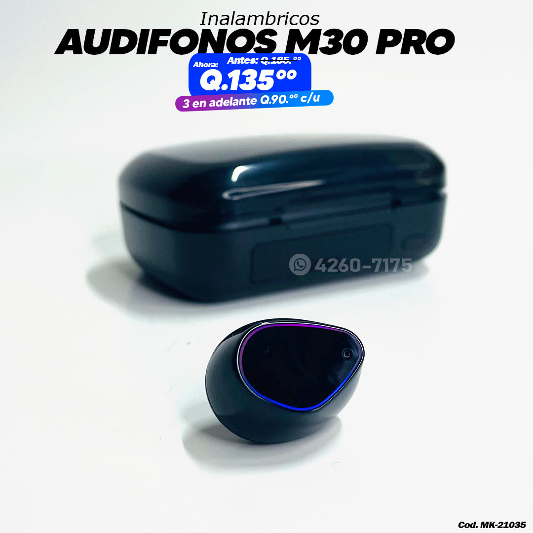 Audifonos M30 Pro