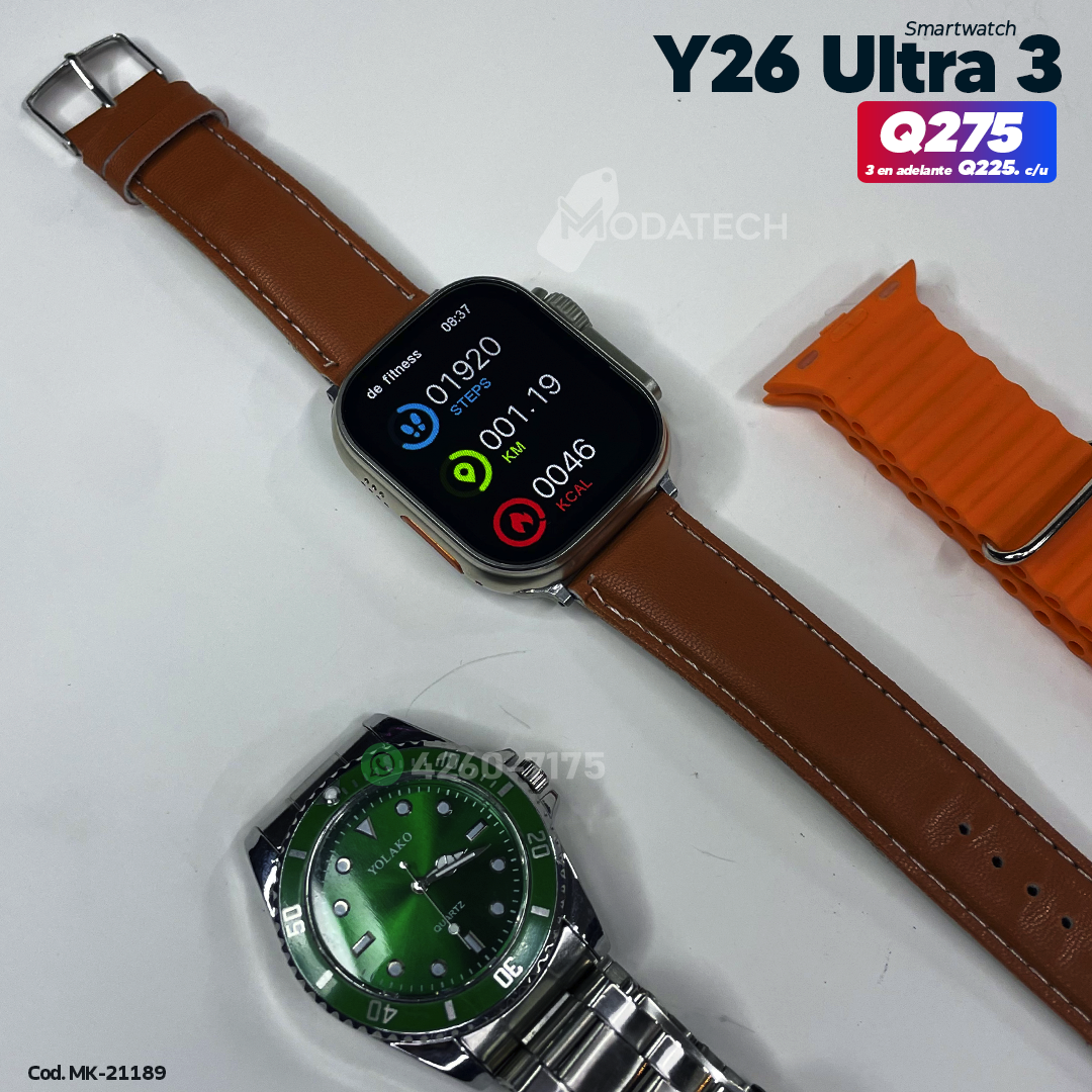 Smartwatch Y26 Ultra 3