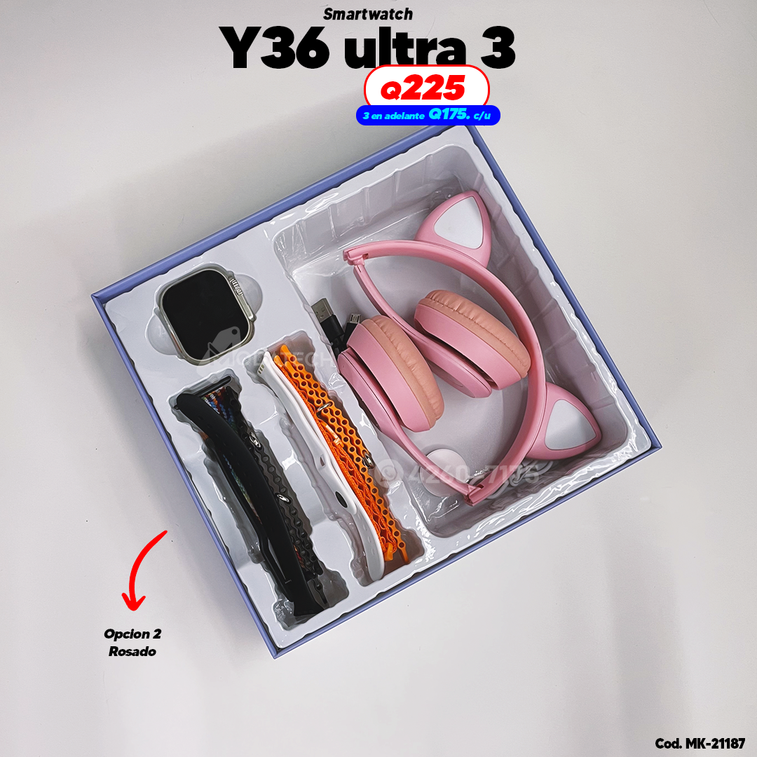 Smartwatch Y36 Ultra 3