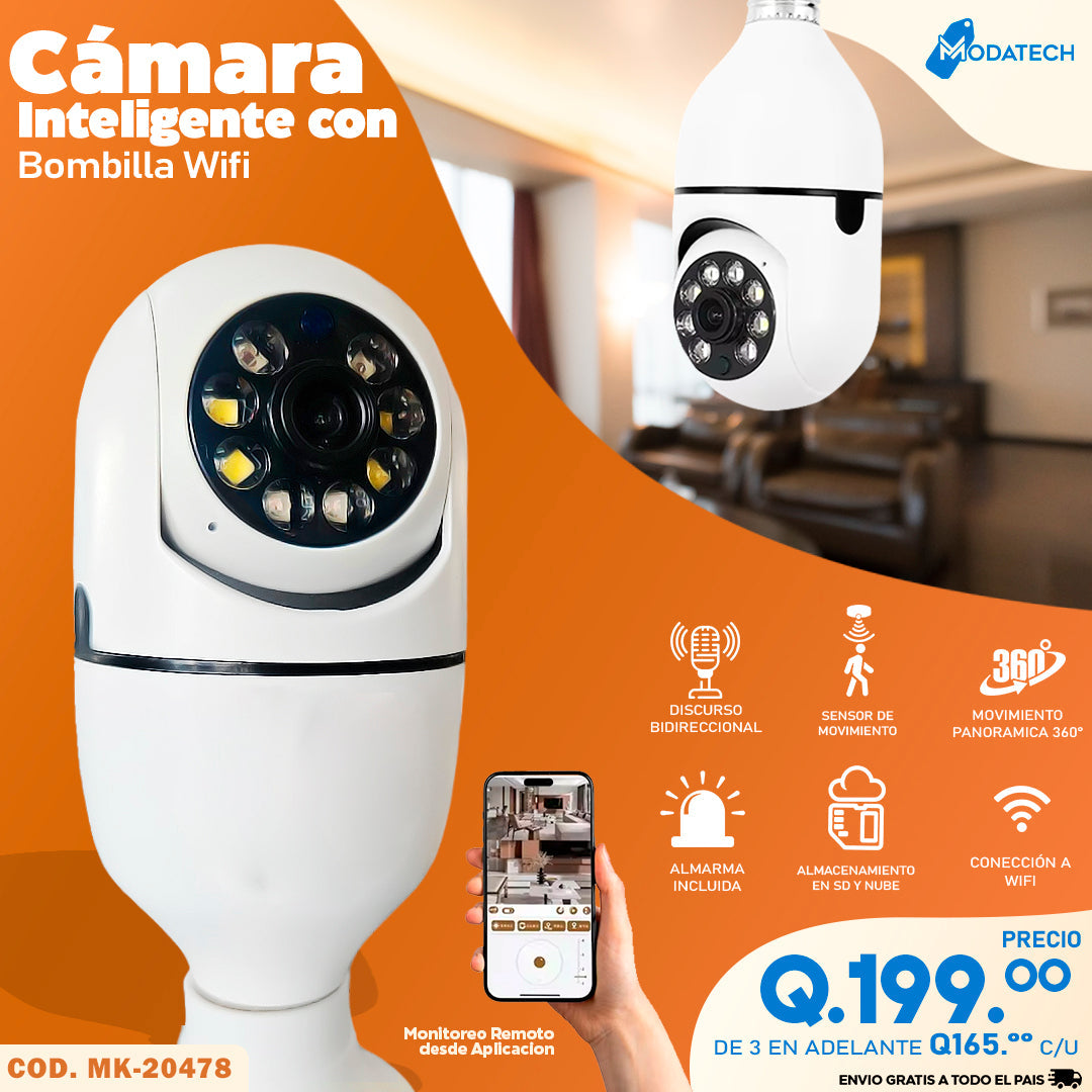 Cámara Para Interiores Wifi