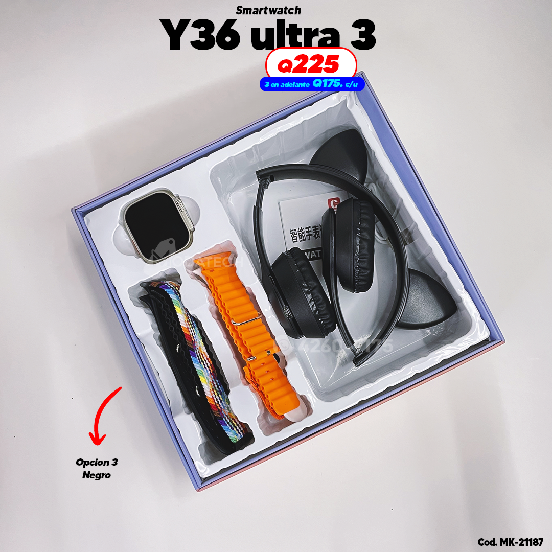 Smartwatch Y36 Ultra 3