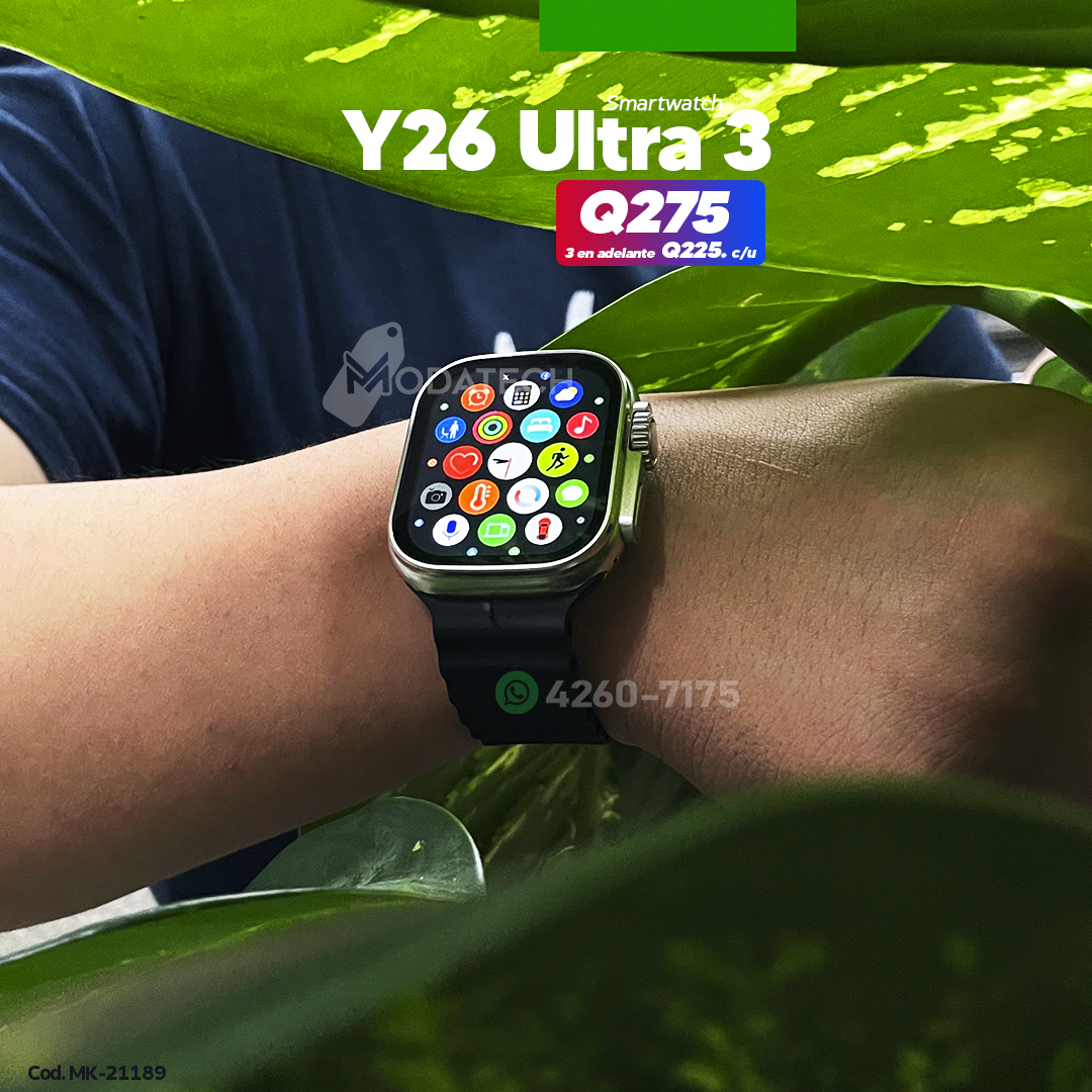 Smartwatch Y26 Ultra 3