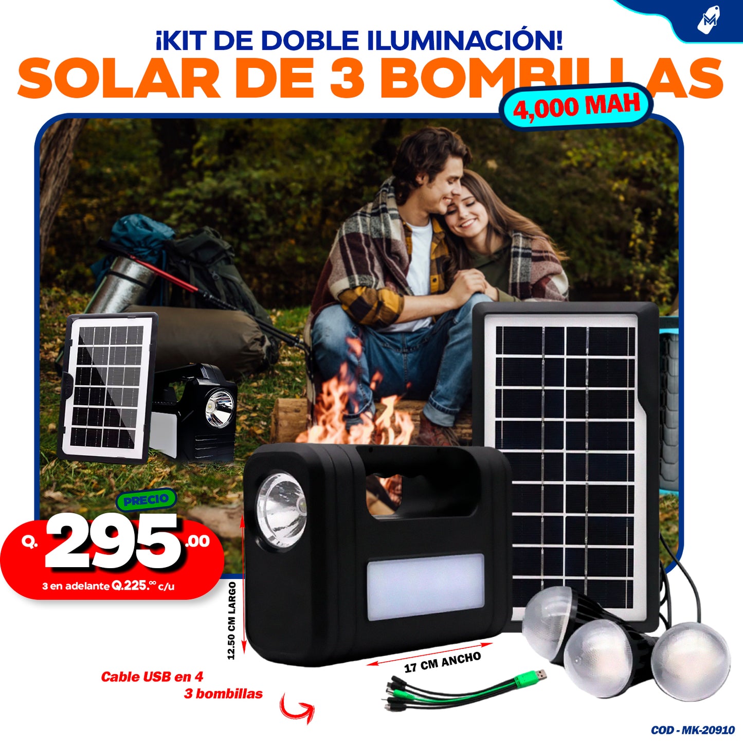 Kit de energia solar