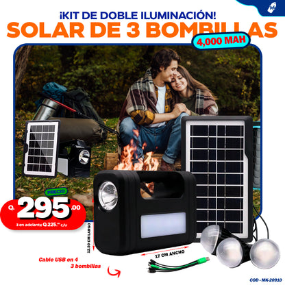 Kit de energia solar