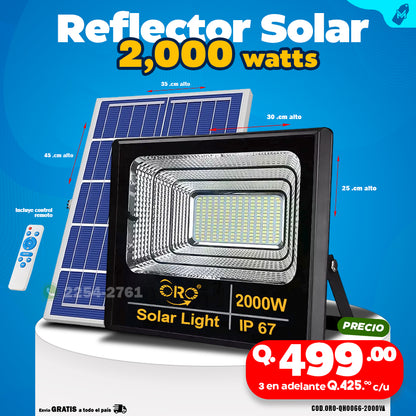 Reflectores solares Profecionales con gran potencia