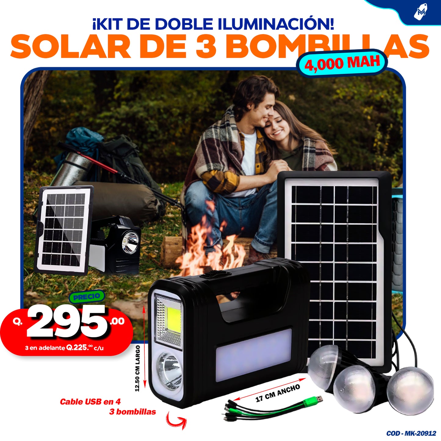 Kit de energia solar