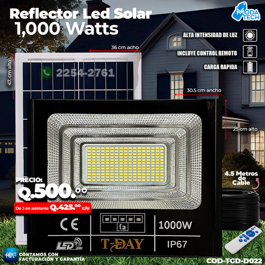 Reflector Profecional Led de 1,000 Watts