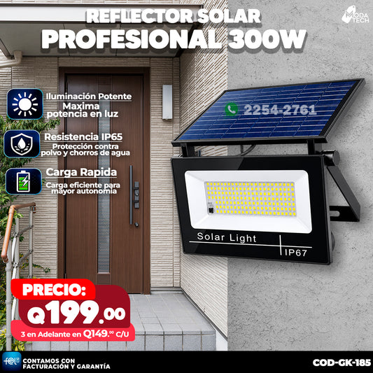 Reflector Solar Portatil - 300 watts ⛅