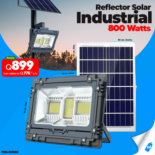 Reflector Solar de Metal Industrial de 800 Watts!!