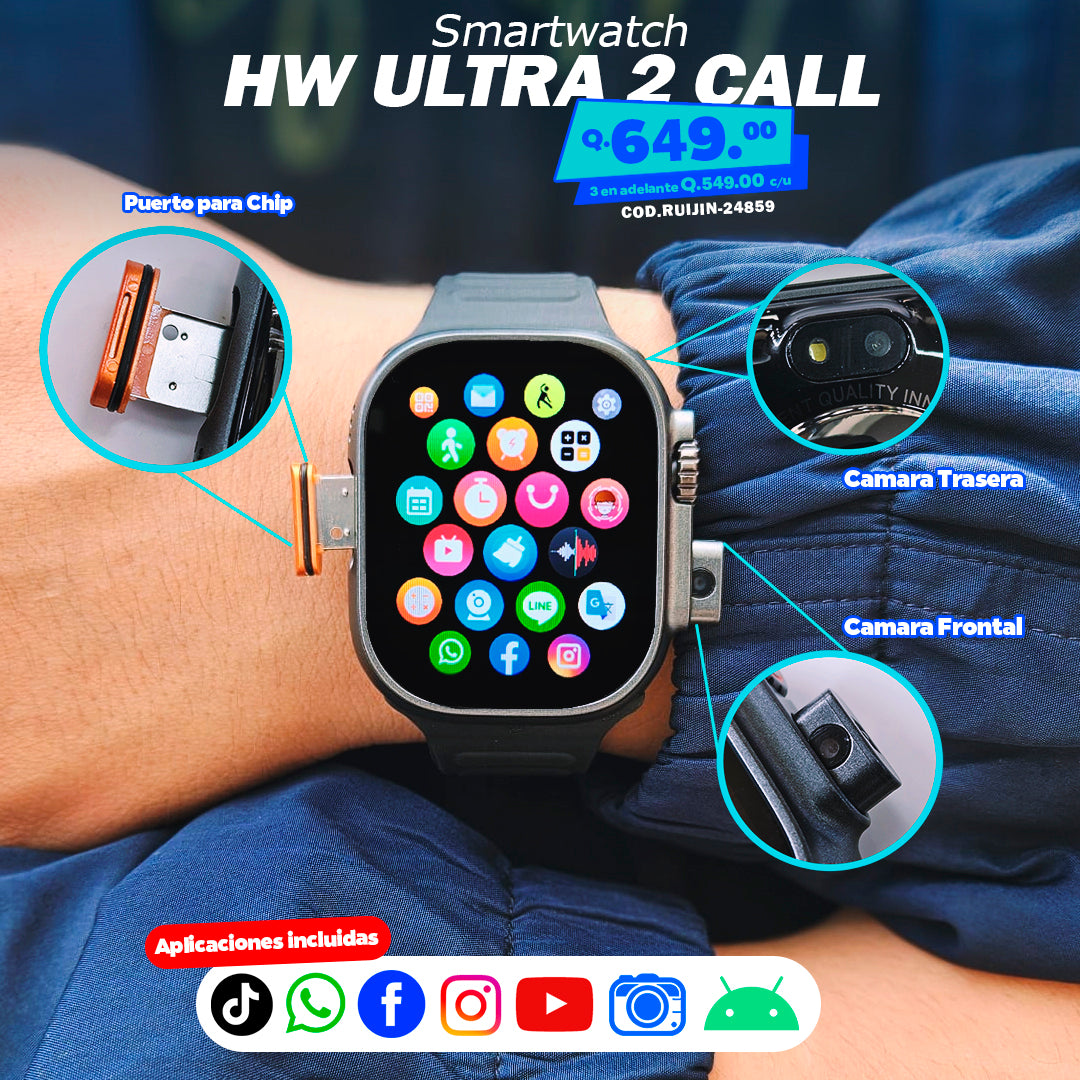 Smartwacth Hw Ultra2 Call