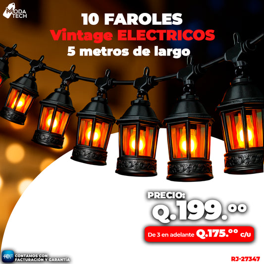 Faroles Electricos Vintage 💥