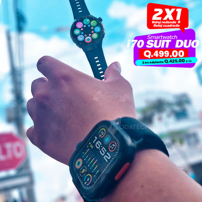 i70 Suit Duo - 2 Smartwatch en 1