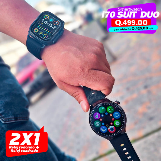 i70 Suit Duo - 2 Smartwatch en 1