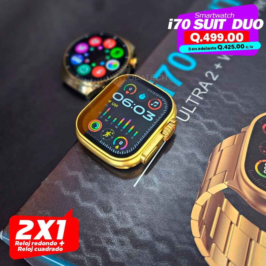 i70 Suit Duo - 2 Smartwatch en 1