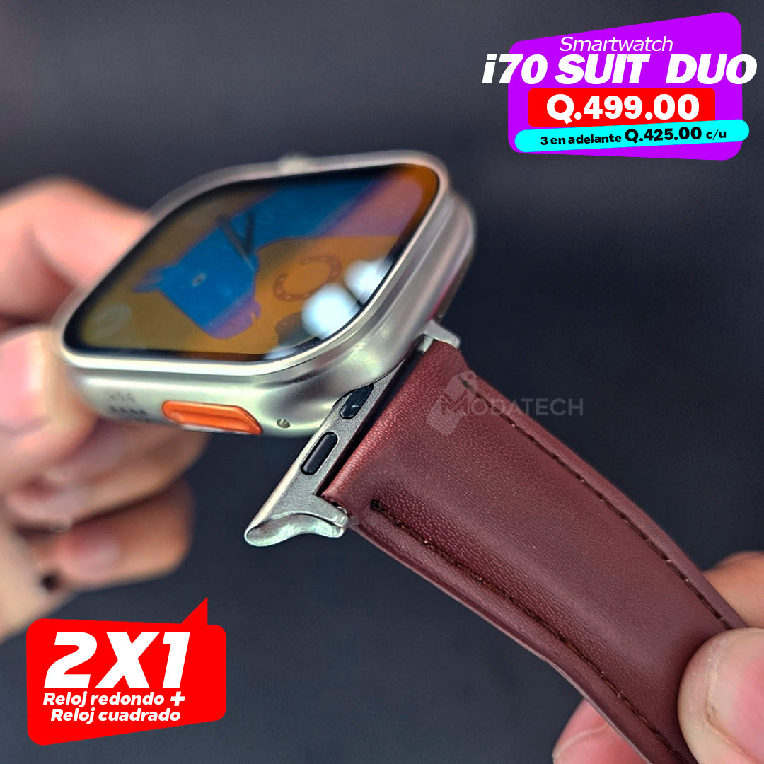 i70 Suit Duo - 2 Smartwatch en 1