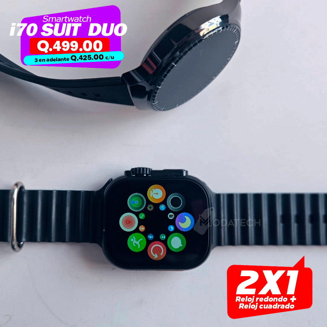 i70 Suit Duo - 2 Smartwatch en 1