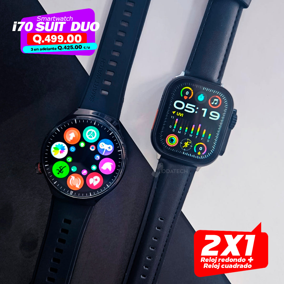 i70 Suit Duo - 2 Smartwatch en 1