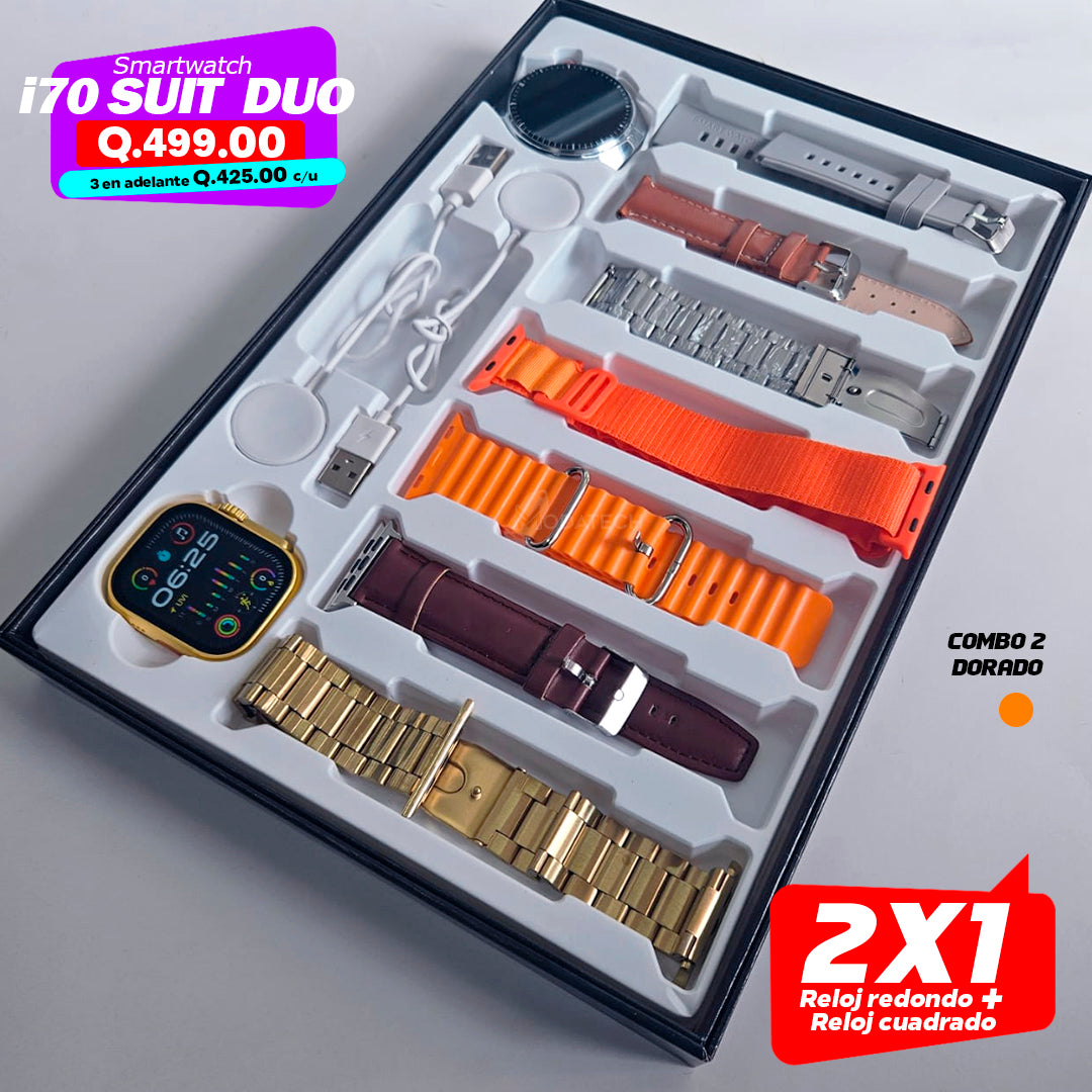 i70 Suit Duo - 2 Smartwatch en 1