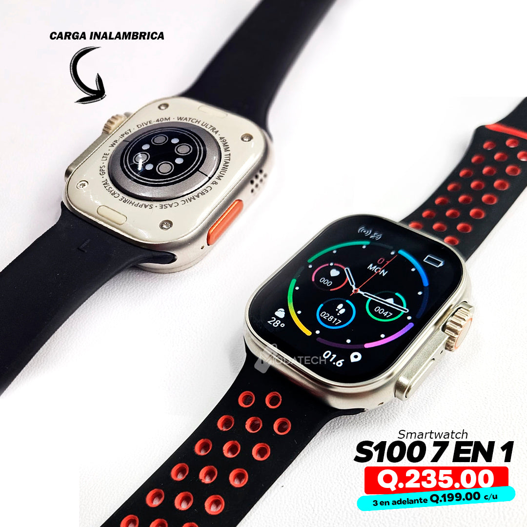 Smartwatch S100 7 en 1