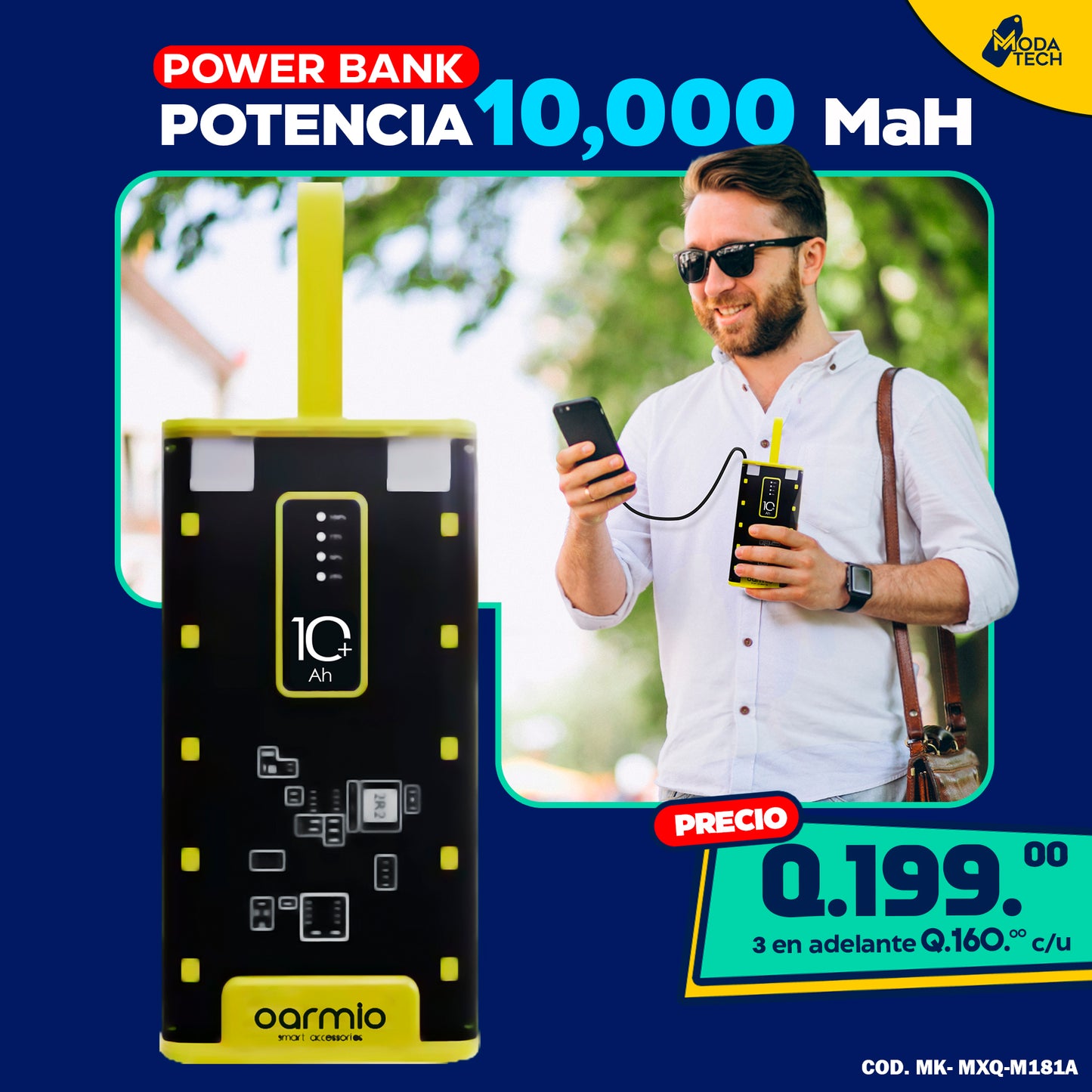 Power Banks - Diferentes Potencias