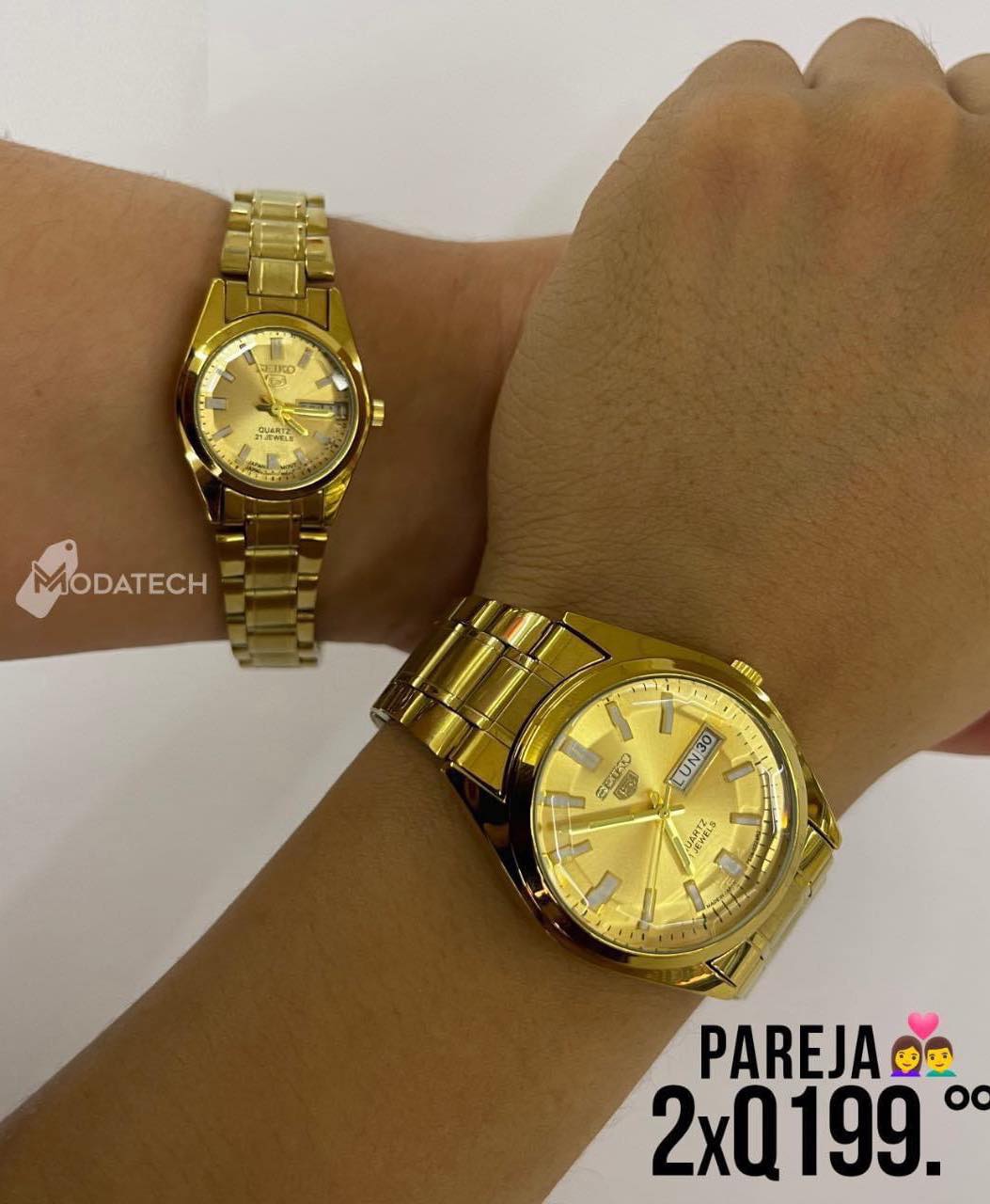 Relojes Casio en Duo