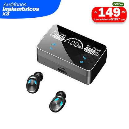 Auriculares Inalambricos X3