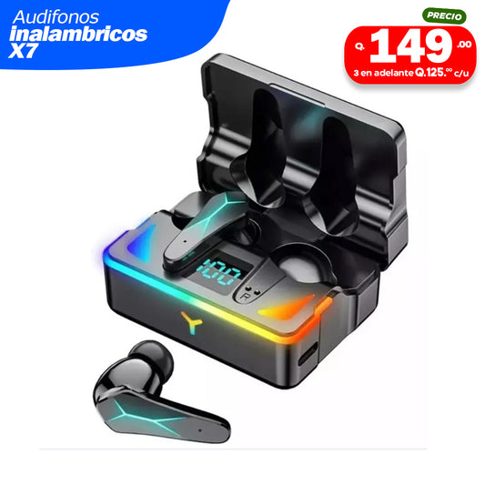 Auriculares Inalambricos Gamer X7