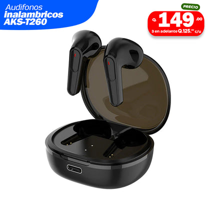 Auriculares Blueetoth AKS-T260