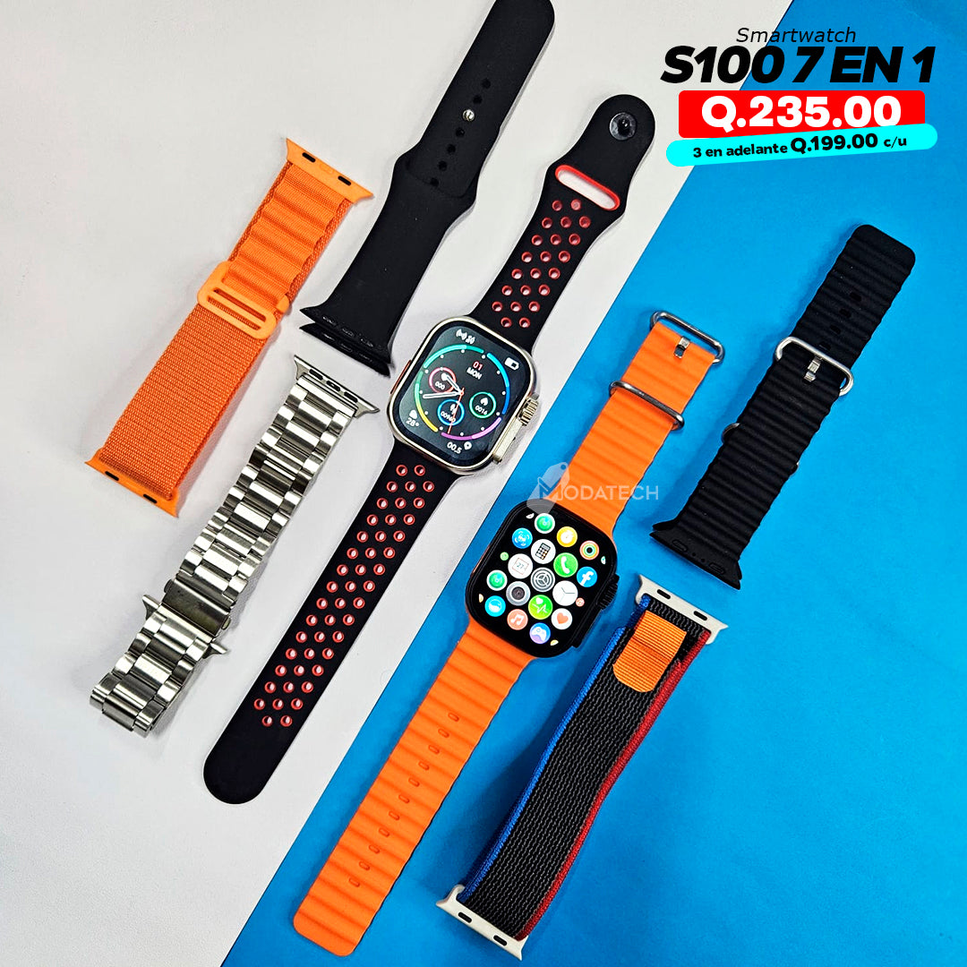 Smartwatch S100 7 en 1