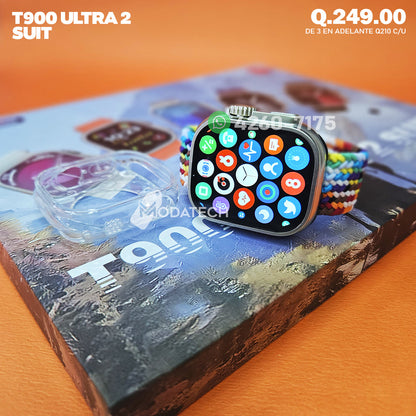 Smartwatch T900 ultra 2 suite