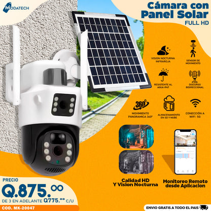 Cámara solares para exteriores