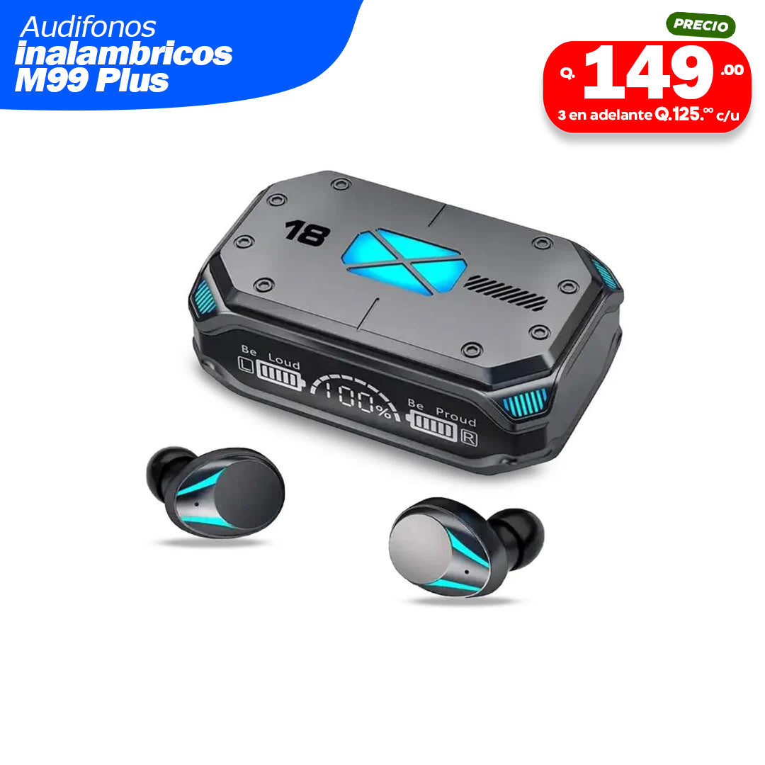 Auriculares inalambricos M99 Plus