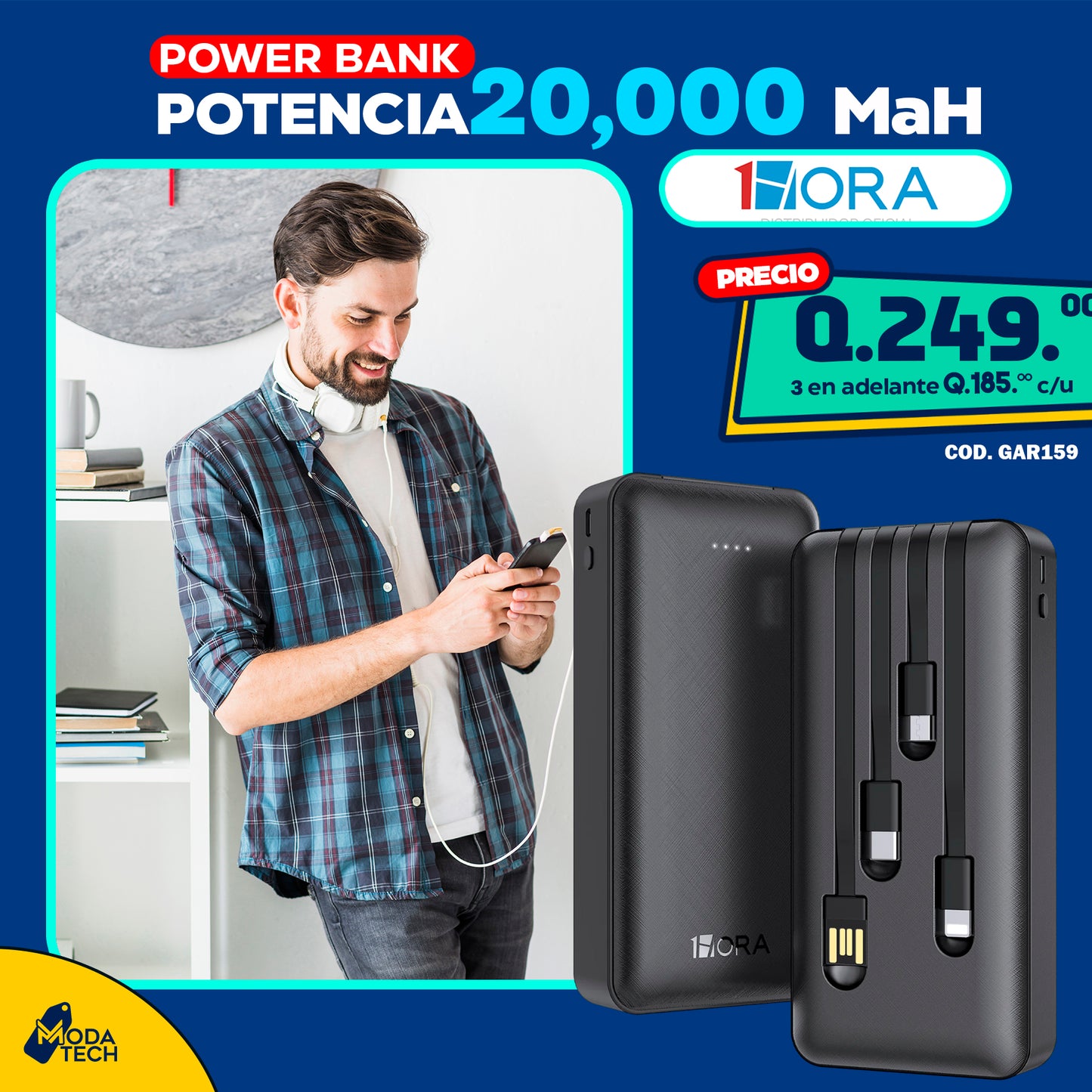 Power Banks - Diferentes Potencias