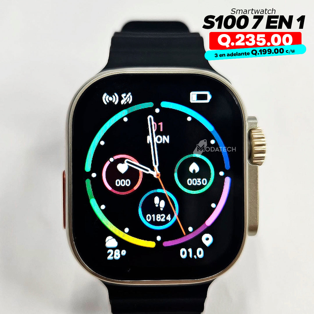 Smartwatch S100 7 en 1