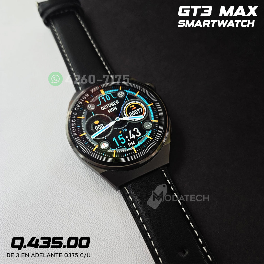 Smartwatch GT3 MAX Redondo 🔥