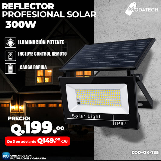 Reflector Solar Portatil - 300 watts ⛅