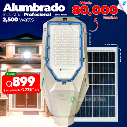 Alumbrado Publico Industrial de Material anticorrosivo de 1,800 2,500 3,000 4,000 whatts