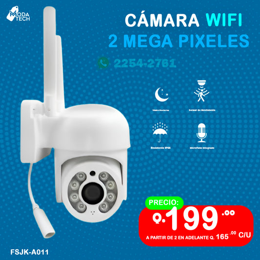 Cámara Wifi de 2 Mega Pixeles