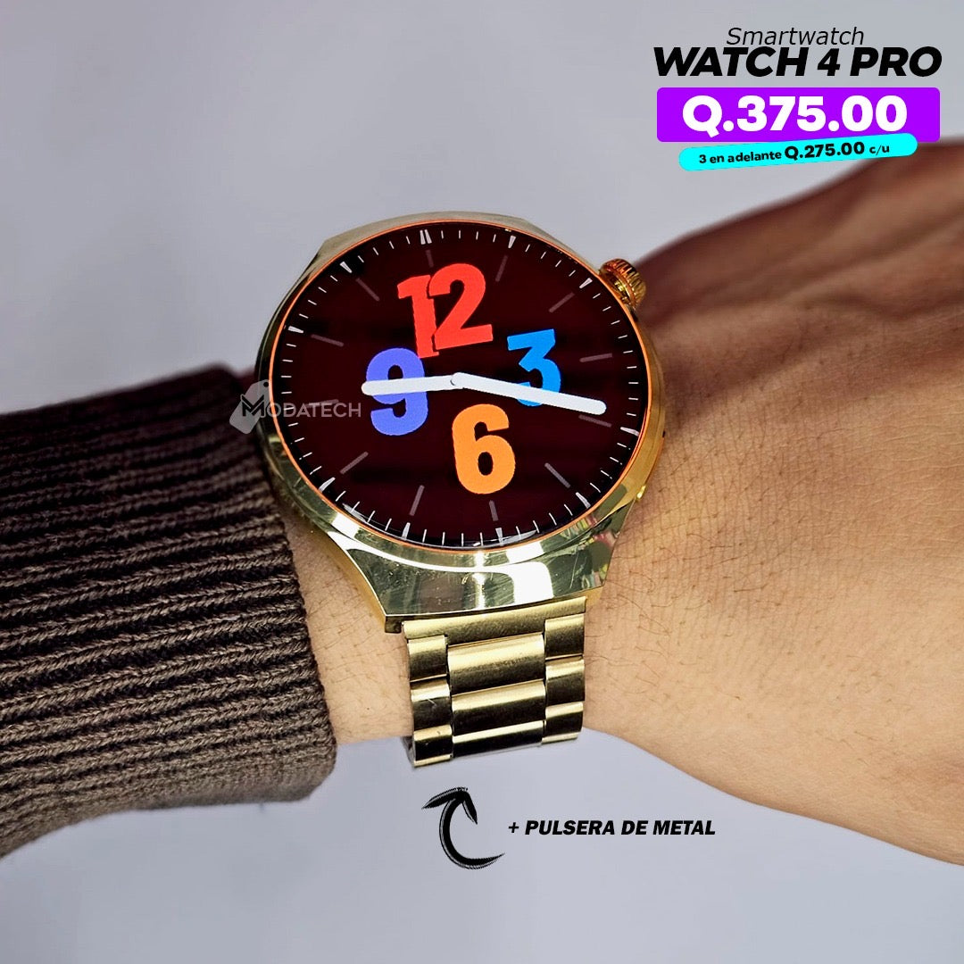 Smartwatch Watch 4 Pro Redondo